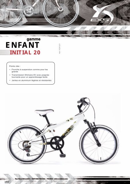 fiche technique en pdf - MATERIEL-VELO.COM