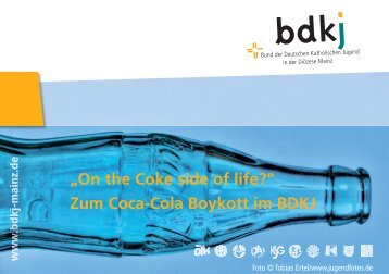 Zum Coca-Cola Boykott im BDKJ