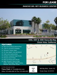for lease rancho del rey business center