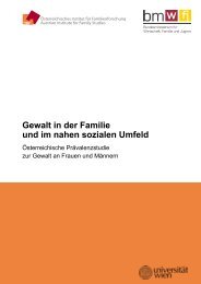 Gewalt in der Familie und im nahen sozialen Umfeld