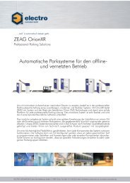 Datenblatt ZEAG-Parking Automatische Kasse Orion XR APS