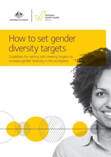 How to set gender diversity targets - The Workplace Gender Equality ...