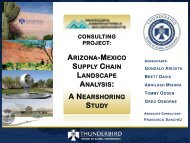 arizona-mexico supply chain landscape analysis: a nearshoring study