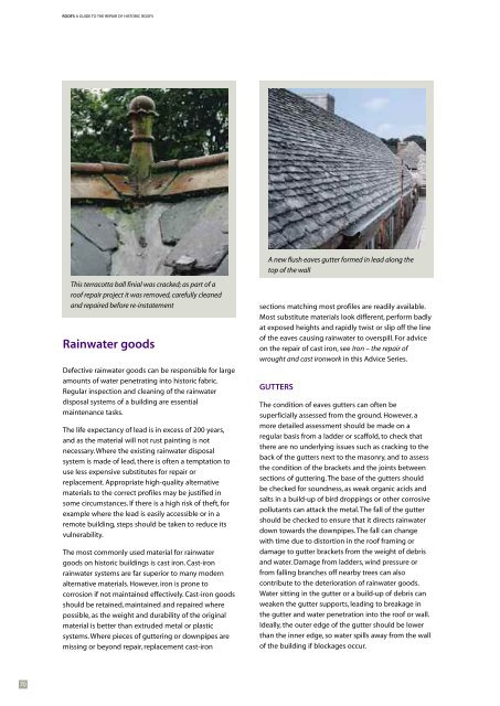 A Guide to the Repair of Historic Roofs - Dublin City Council