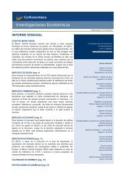 Informe Semanal - Corficolombiana