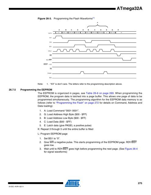 ATmega32A Datasheet - Sunrom Technologies