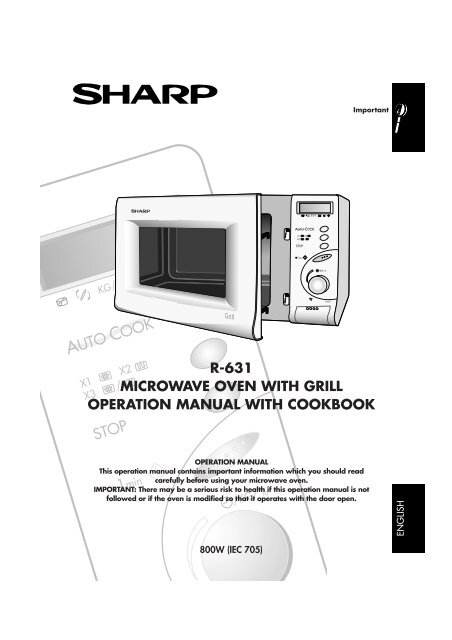 r-631 microwave oven with grill operation manual ... - stargate afro city