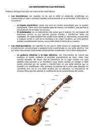 LOS INSTRUMENTOS ELECTRÃFONOS. Podemos ... - depmusica