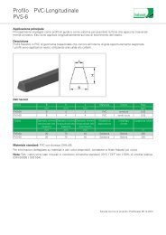 PVS-6 Profilo PVC-Longitudinale - Habasit