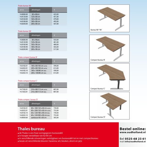 Compact bureau '45' - DigiBrochure