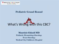 What's Wrong with this CBC - Medical City Dallas Hospital