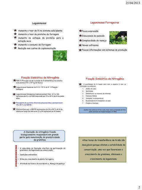 Morfologia de leguminosas - Unesp