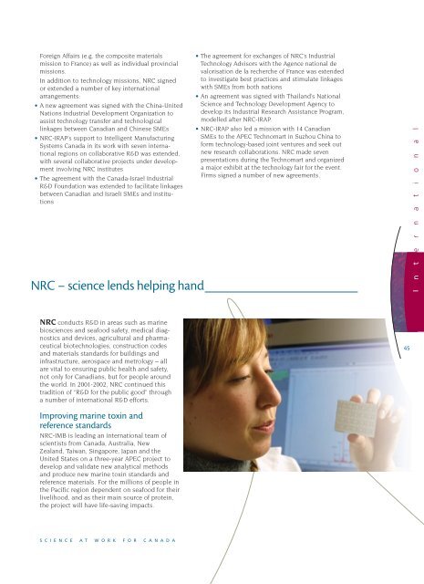 NRC Annual Report 2001-2002