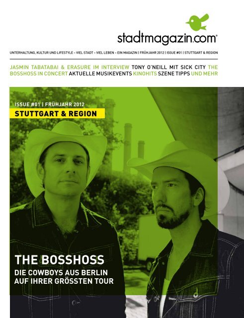 ThE BOSShOSS - Stadtmagazin