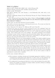 Math 14 syllabus - Santa Clara University