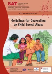 Guidelines for Counselling on Child Sexual Abuse - Southern ...