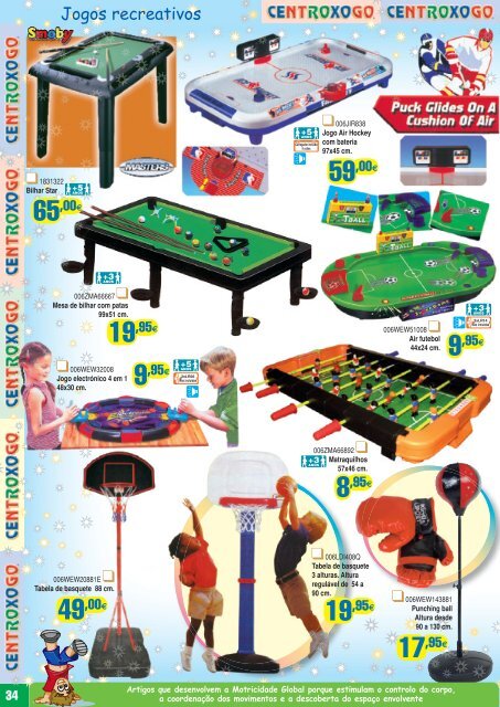 PÃƒÂ¡ginas 34 a 35 - BRINQUEDOS RECREATIVOS - Centroxogo