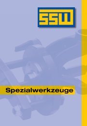 Special Tools - SSW-Spezialwerkzeuge