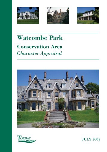 Watcombe Park Conservation Area Character ... - Torbay Council