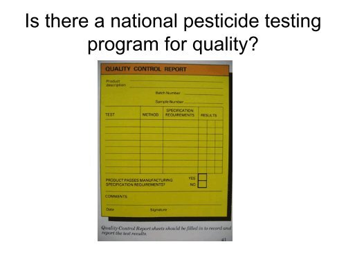 Safe Pesticide Storage & Labeling
