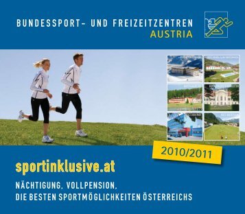 gemeinsam gewinnen - Bundessport- und Freizeitzentren Austria