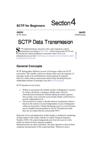 04 SCTP for Beginners SCTP Data Transmission.pdf