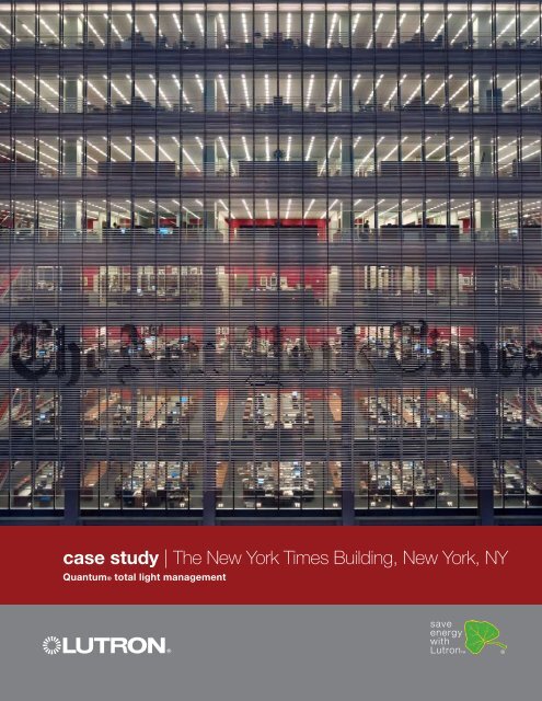 case study | The New York Times Building, New ... - TechDecisions