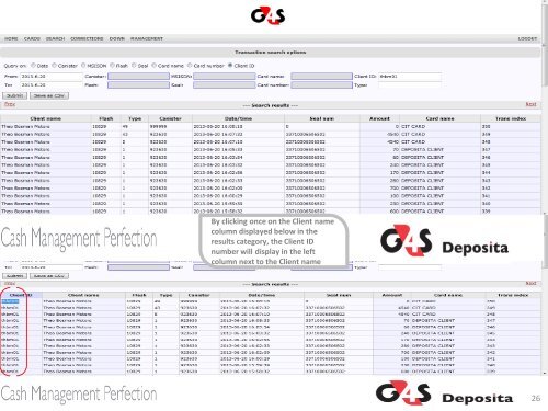 Terminal Management System User Manual - Deposita system