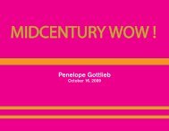 Mid Century Catalogue - Penelope Gottlieb