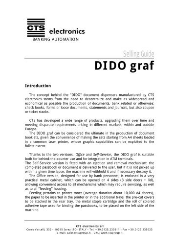 Selling Guide DIDO graf