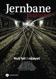 Null feil i nÃ¥lÃ¸yet - Jernbaneverket