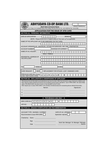 Download - Abhyudaya Co-operative Bank Ltd.