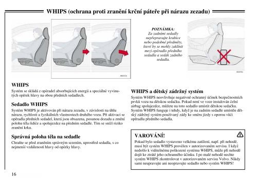 Strana BezpeÄnost 7 PÅÃ­stroje, spÃ­naÄe a ovlÃ¡dacÃ­ prvky 25 ... - Volvo