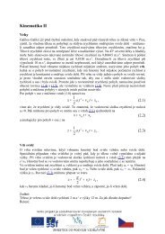 4 Kinematika Složených Pohybů Mechanismy