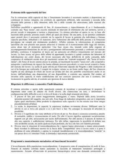 IL PROGETTO CONTATTI - Dronet