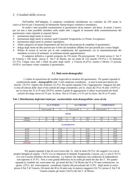 IL PROGETTO CONTATTI - Dronet