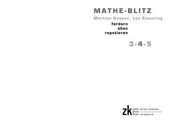 MATHE-BLITZ 3- 4 -5