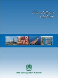 Annual Report 2005-2006 - Oil & Gas Regulatory Authority