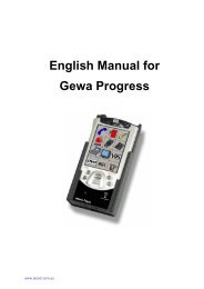 Gewa PROGress Manual