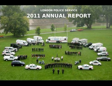 2011 ANNUAL REPORT - London Police Service - City of London