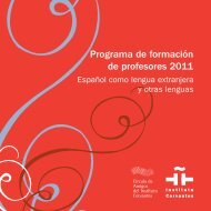 Acceso a programa completo (pdf) - Instituto Cervantes