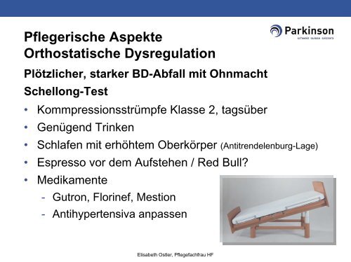 Morbus Parkinson - AFIPA / VFA