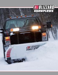 Blizzard Straight and Wing Plows 2011 Catalog - Stonebrooke ...