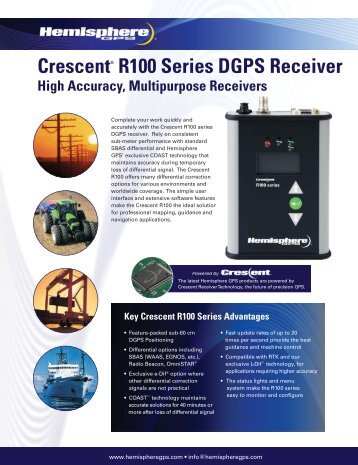 R100 Series DGPS Receiver - CT Systems