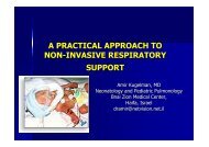 invasive respiratory support