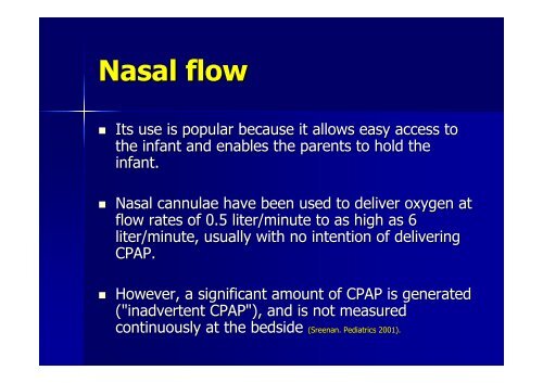 invasive respiratory support