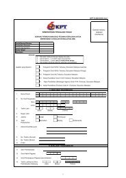 borang permohonan - Kementerian Pengajian Tinggi