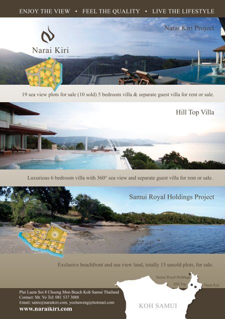 Samui Phangan Real Estate Magazine December-January