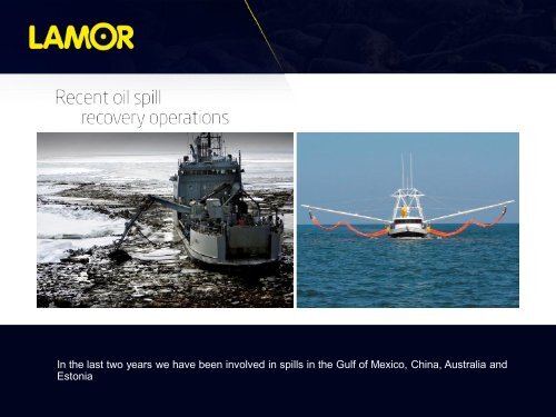 Oil Spill Recovery and Cleanup Knowhow Peter Rigby, Director ...