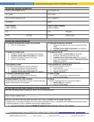 Student Visa Document Request - UCI International Center